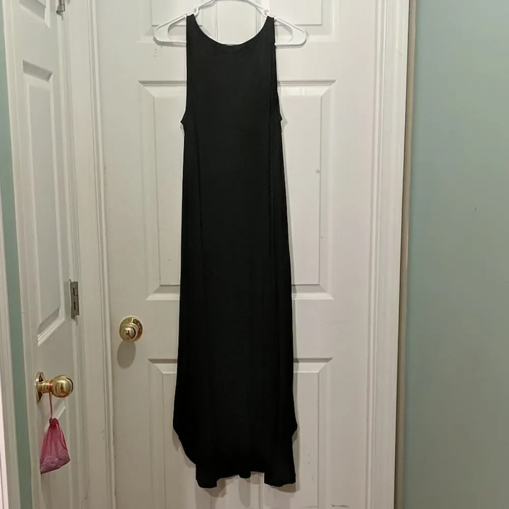Spense black high low dress Sz. L